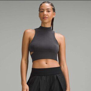 Ribbed softstreme black tank top